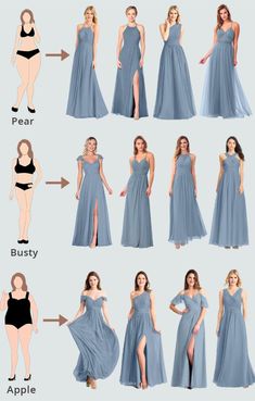 Dusty Blue Bridesmaid Dresses Dusty Blue Bridesmaid, Tie Scarves, Blue Bride, Dusty Blue Bridesmaid Dresses, Smink Inspiration, 사진 촬영 포즈, Bridesmaid Dress Styles, Natural Make Up, Ball Gowns Evening