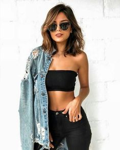 Clothing Winter, Summer Outfit Inspiration, Trik Fotografi, Inspiration Style, Outfits Casuales, Summer Outfit, Fall Fashion, Jean Jacket