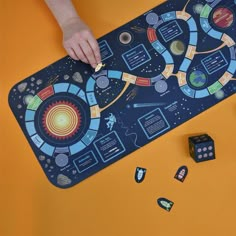 Clockwork Soldier - Create Your Own Solar System Solar System Wall Art, About Planets, Clockwork Soldiers, 3d Solar System, Solar System Activities, Diy Solar System, Board Game Design, Space Games, Fun Board Games