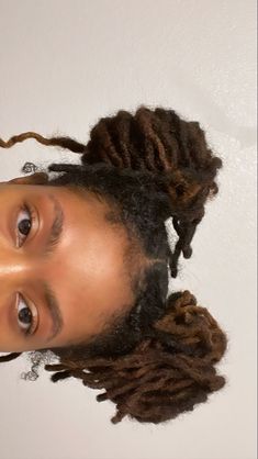 Loc Hairstyles Aesthetic, Short Loc Inspiration, Baddie Loc Hairstyles, Loc Inspiration, Beautiful Dreadlocks, Short Locs Hairstyles, Faux Locs Hairstyles, Dreads Styles, Hair Locks