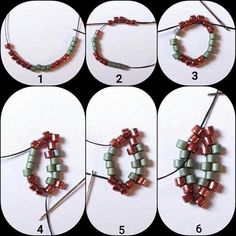 instructions to make a beaded bracelet