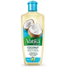 Vatika  Coconut Oil Fresh Farms/Patel Indian Grandparents, Vatika Hair Oil, Hair Fall Oil, Indian Hair Care, Hair Volumizer, Oils For Dandruff, Coconut Oil Face Mask, Stop Hair Breakage, Diy Coconut Oil