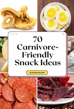 70 CARNIVORE SNACK IDEAS THAT’LL ADD MORE VARIETY TO YOUR LIFE	70 Carnivore-Friendly Snack Ideas Snack Recipes Sweet, Diet Snack Ideas, Snack Recipes Easy, Carnivore Snacks, The Carnivore Diet, Snack Bites