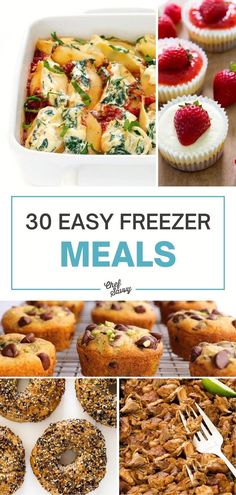 30 easy freezer meals that are delicious and healthy