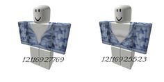 two identical images of the same toilet paper dispenser, one in blue and white