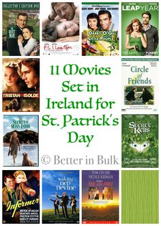 there are many movies in ireland for st patrick's day on this page,