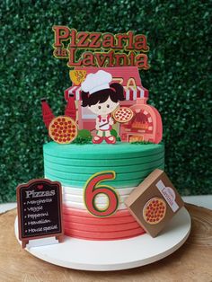 Birthday Pizza, Pizza Cake, Drip Cakes, Childrens Party, Party Planner, 3rd Birthday, Coca Cola