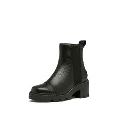 PRICES MAY VARY. Stylish & Secure Women's Chelsea Boot: This women's heeled Chelsea boot is perfect for styling a winter outfit so you can be warm, comfortable, and cute when you leave the house; the tread on the bottom keeps your feet stable when you walk on slushy sideways Fashionable & Stylish Winter Boots: These SOREL Chelsea boots have leather uppers for durability and style; the leather boots for women have a canvas and synthetic lining Joan Now Chelsea Boot: This SOREL boot for women has Sorel Chelsea Boot, Sorel Boot, Leather Boots For Women, Stylish Winter Boots, Boot For Women, Heeled Chelsea Boots, Sorel Boots, Chelsea Boots Women, Wrap Heels