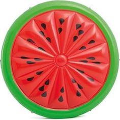 a watermelon frisbee on a white background