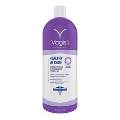 ncludes 1 bottle (34 fluid ounce) of Vagisil Healthy pH Care Daily Intimate Vaginal Wash Contains LactoPrebiotic which helps nourish naturally-occurring friendly bacteria and helps support healthy intimate skin Clinically proven to help maintain a healthy pH balance to fortify natural defenses; Formulated at the proper pH for the vaginal area Gynecologist tested and clinically tested Hypoallergenic, gentle on skin with a light and fresh scent Ph Care, Healthy Ph Balance, Intimate Wash, Feminine Wash, Ph Balance, Dye Free, Health Care, For Women, Skin