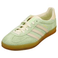 The Womens GAZELLE INDOOR from adidas combines a Suede upper with a durable Rubber sole. These Fashion Trainers feature Lace-Up fastening, Textile insole and Textile lining. Style: GAZELLE INDOOR Outer: Suede Lining: Textile Fastening: Lace-Up Sole: Rubber Colour: Green Sup. Ref.: IE2948 NOTICE FOR EU CUSTOMERS: YOU ARE RESPONSIBLE FOR IMPORT DUTIES AND VAT AT THE DESTINATION COUNTRY FOR ANY ORDERS ABOVE 150 EUROS Subscribe to Newsletter Mens Womens Kids Accessories Sale Brands LOW COST UK DELIVERY RATES LOW INTERNATIONAL DELIVERY RATES 30 DAYS RETURN POLICY adidas Gazelle Indoor Womens Green Fashion Trainers The Womens GAZELLE INDOOR from adidas combines a Suede upper with a durable Rubber sole. These Fashion Trainers feature Lace-Up fastening, Textile insole and Textile lining. Style: GA Green Adidas Sneakers With Synthetic Material, Green Adidas Synthetic Skate Shoes, Adidas Green Synthetic Skate Shoes, Adidas Gazelle Indoor, Fashion Trainers, Green Sneakers, Trainers Fashion, Green Suede, Adidas Gazelle