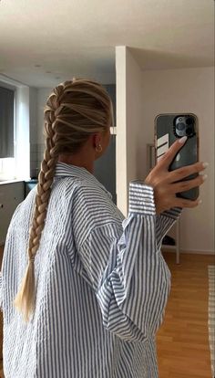 Good Hair Day, Dream Hair, Hairstyles For School, Aesthetic Hair, Hair Day, Pretty Hairstyles, Summer Hairstyles, Hair Looks, Hair Goals