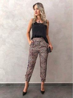 Leopard Print Outfits, Animal Print Outfits, Animal Print Fashion, Summer Work Outfits, Matches Fashion, Work Outfits Women, Girls Fashion Clothes