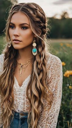 Western Wedding Hairstyles, Hairstyles For Girls Easy, Long Hair Inspo, Tail Hairstyles, Beautiful Salon, Ideas Haircut, For Medium Length Hair Hairstyles, Medium Length Hair Hairstyles, Wavy Hairstyles Tutorial