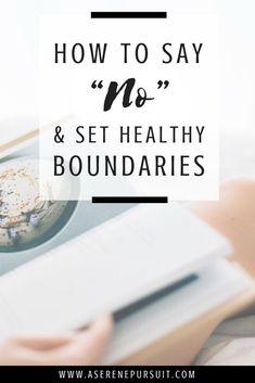 Do you have a hard time saying no to friends, family or work? Saying no is form of self-care that allows you to set boundaries for yourself. Here are 5 tips to help you say no politely more often. Boundaries For Yourself, Ways To Say Said, How To Say No, Feeling Guilty, Saying No, Learning To Say No