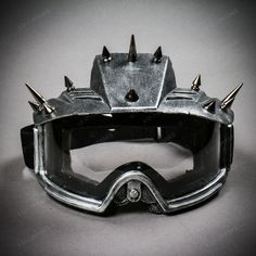 Steampunk Burning Man Spikes Ski Motor Bike Goggles - Silver Usm-M39305-Bksv Steampunk Plague Doctor, Beak Mask, Couples Masquerade Masks, Goggles For Men, Steampunk Mask, Plague Doctor Mask, Doctor Mask, Alt Clothes, Bird Masks