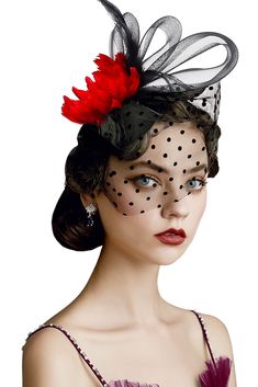 PRICES MAY VARY. Material: Polyester, feather and veil. Size: This vintage style feather fascinator headband is free size with hair clip and fits all women. This fascinator hat is beautifully decorated with black veil, which add a touch of mystery to you. Features: It is a timeless and elegant fascinator hat, beautifully decorated with birdcage veil, pillbox hat and feathers. Occasion: A great derby hat fascinator headband for wedding, tea party, Cocktail, 1920s gatsby party, church, Easter, Ken Victoria Costume, Polka Dot Veil, Steeple Chase, Ribbon Knot, Headband Design, Derby Hats Fascinators, Hat Wedding, Hat Fascinator, Wedding Bridal Veils