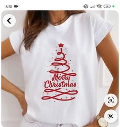 Cartoon Clothing, Christmas White, Christmas Tops, Cartoon Outfits, Christmas Couple, Couple T-shirt, Christmas Fashion, Christmas Tees, Women Tops