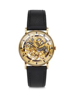 AUDEMARS PIGUET, RARE YELLOW GOLD SKELETONIZED AND HAND-ENGRAVED AUTOMATIC WRISTWATCH, REF. 5442BA, | Christie’s