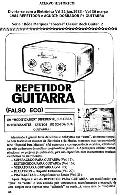 an advertisement for the repetidor guitara, which is being advertised in spanish