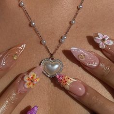 Nessa Nails, Coachella Nails, Seashell Nails, How To Have Style, Beachy Nails, Blush Nails, Unique Acrylic Nails