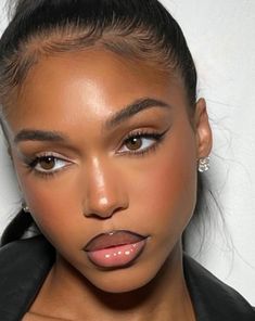 Lori Harvey Loriharvey Instagram, Glamour Makeup Looks, Sultry Makeup, Soft Makeup Looks, Makeup For Black Skin, Lori Harvey, Brown Skin Makeup, Black Women Makeup, Black Makeup