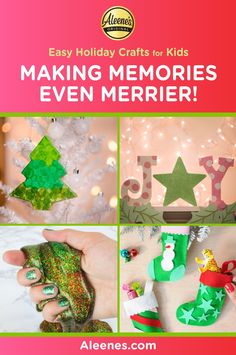 christmas crafts for kids making memories even merrierr by aleenes com - an easy holiday craft project