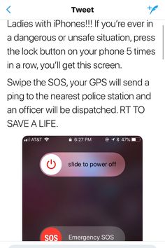 I already know this and it works on all iPhone but this is not only for ladies 1000 Lifehacks, Survival Life Hacks, Survival Life, Simple Life Hacks, Humor Memes, Diy Life Hacks, Girl Life Hacks, I Phone, The More You Know