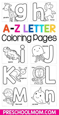 the alphabet worksheet for children to practice letter recognition and matching with other letters