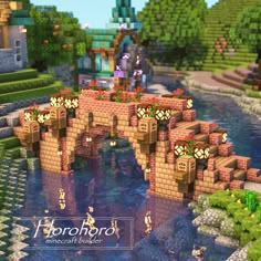 Brick Block Bridge レンガの橋  Version : JAVA 1.20.2 Shaders : Complimentary shaders Resource pack: Vanilla/ Default  #minecraft #minecraftbuilds #minecraftbuild #minecraftmemes #minecrafters #マイクラ　#マインクラフト　#マイクラ建築コミュ Minecraft Brick, Rumah Minecraft Sederhana, Minecraft Structures, Bangunan Minecraft, Minecraft House Plans, Minecraft Cottage, Minecraft House Tutorials, Cool Minecraft Creations, Minecraft Castle