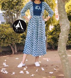 Ikkat Dresses, Casual Frocks, Ikat Dress, Frock For Women, Kurta Neck Design, Cotton Kurti Designs, Dress Neck Designs, Kurti Neck Designs, Kurta Designs Women