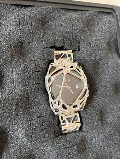 Alabaster Industries Watch, Weird Fashion Accessories, Non Fashion Grail, Alabaster Watch, Alabaster Industries, Weird Watches, Watches Aesthetic, Aesthetic Watches, Aesthetic Watch