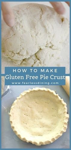 how to make gluten free pie crust