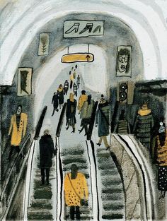 Arte Inspo, Alphonse Mucha, Wow Art, Urban Sketching, Illustration Inspiration, Illustrations And Posters, The Train, Siena, Vincent Van Gogh