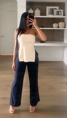 Dress To Impress Classy Casual, Cute Classy Outfits, Classy Black Women Aesthetic Summer, Chique Outfit, Mode Zara, Looks Party, Business Casual Outfits For Work, Casual Day Outfits, Event Outfit