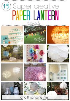 some paper lanterns that are hanging from the ceiling and in front of them is an image of