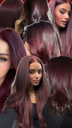 Blonde Light Brown Hair, Dark Pink Hair, Fall Hair Color Trends, Pretty Hair Color, Crisp Air, Burgundy Hair