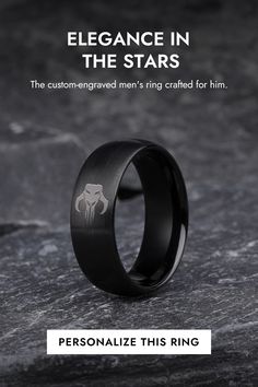 Guard his heart with the power of the force! Gift him a one-of-a-kind men's ring that beautifully capture the essence of the beloved universe and is infused with his passion for Star Wars! Galaxy Crafts, Sith Lord, Masculine Style, Let It Shine