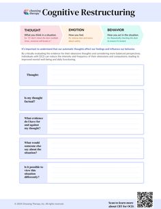 10 CBT Techniques for OCD With Worksheet Ocd Therapy Activity, Savage Barbie, Cbt For Ocd, Therapist Notes, Ocd Intrusive Thoughts, Cbt Model, Ocd Thoughts, Therapist Resources