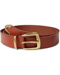 Madewell Leather Western Belt Brown Leather Belt Buckles For Work, Leather Workwear Belts With Brass Hardware, Leather Belts With Brass Hardware For Work, Leather Belt Buckles With Brass Buckle For Work, Classic Leather Belt Buckles For Everyday Use, Brown Leather Belt With Brass Hardware, Classic Adjustable Leather Belt Buckles, Classic Leather Belt With Brass Hardware, Classic Adjustable Leather Belt Buckle