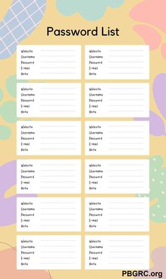 Editable 2024 Password log template Password Tracker Printable, Printable Password Log, Printable Password Tracker, Password Tracker, Password Log, Small Business Planner, Tracker Printable, Online Security, Online Banking