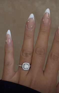 Bachelorette Nails, Wedding Day Nails, Bridal Nails Designs, Engagement Nails, Bridesmaids Nails, Unghie Sfumate, Bride Nails, Bridal Nails, Prom Nails