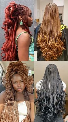 French Curl Box Braids Black, Short French Curl Box Braids, Medium Sized French Curl Braids, Styles For French Curl Braids, Plat Braids, Braids Inspo For Black Women, Braid Inspo For Black Women, Type Of Braids, Winter Braids