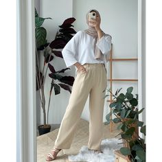 Faye Straight cut Pants with Pockets | Shopee Malaysia