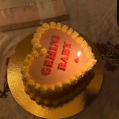 a happy birthday cake with candles on it