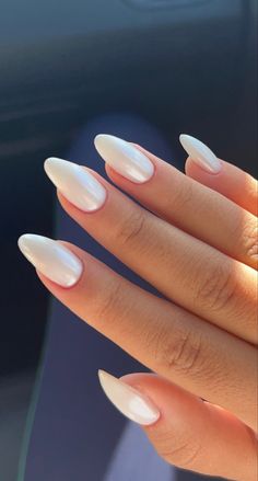 Hailey Bieber Nails, Bieber Nails, Hoco Nails, Country Nails, Summery Nails, Casual Nails, Cute Gel Nails, Short Acrylic Nails Designs