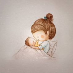 Baby Collage, Pregnancy Illustration, Thank You Mom, Foto Baby, Mom Art, Cute Cartoon Drawings, Sleepless Nights