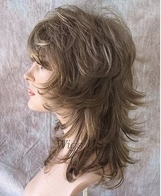 Medium Wigs, Haircuts For Long Hair With Layers, Quick Hair, Shag Haircuts