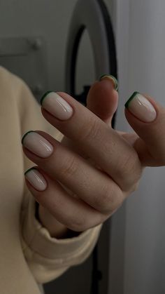 Nail Green, Punk Nails, Minimal Nails, Classy Acrylic Nails, Girls Nails, Fire Nails, Chic Nails