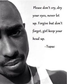 a man with a necklace on his neck and a quote from tupac above him